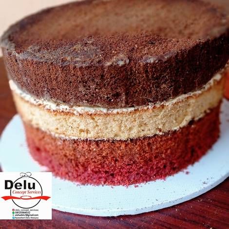 3 flavors Cake (CHOCOLATE, VANILLA, RED VELVET CAKES) Velvet Cakes Recipe, Vanilla Wedding Cake, Chocolate Velvet Cake, Red Velvet Cakes, Red Velvet Chocolate, Chocolate Extract, Velvet Cakes, Wedding Cake Vanilla, Chocolate And Vanilla Cake