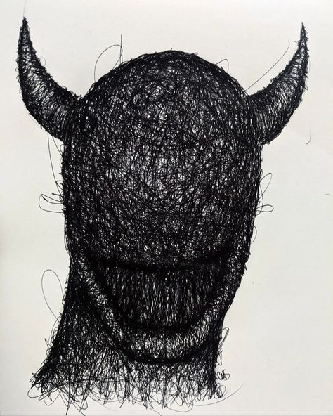 راحة نفسية Back Of A Head Drawing, Creepy Pictures Drawing, Illustration Overthinking Drawing, Abstract Creepy Art, Small Creepy Drawings, Scary Pen Drawing, Wierd Drawings Ideas, Horror Face Drawing, Sketch Ideas Dark