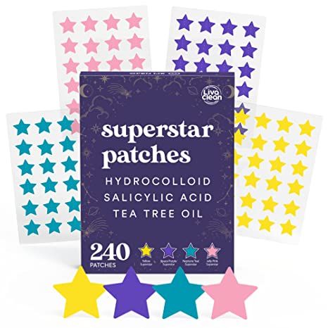 Let the results speak for themselves! The acne patches stars keep blemish-causing debris at bay while absorbing sediments and oils. Our acne stickers for face are what you need.
Due to the color tint of our star pimple patches for face, it might seem like it catches less gunk. But, hello, it's still doing its miracle, just as effective as our highly-rated pimple patches cute.
Fast and effective zit stickers for your acne pimple, thanks to the star face acne pimple patches' non-drying formula. Zit Patches, Star Pimple Patches, Star Face, Acne Patches, Pimple Patch, Pimple Patches, Pink Patch, Pimples On Face, Tree Star