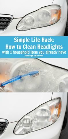 How to Clean Headlights with a Common Household Item You Already Have #Lifehacks Clean Headlights, Clean Hacks, Homemade Toilet Cleaner, How To Clean Headlights, Clean Baking Pans, Cleaning Painted Walls, Glass Cooktop, Deep Cleaning Tips, Toilet Cleaner