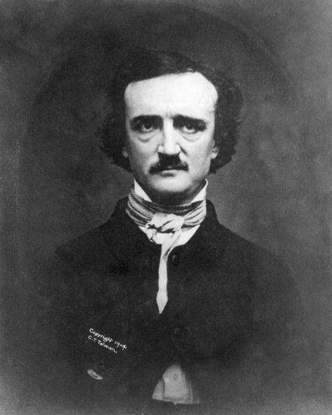 Horror Literature, Famous Poets, Allen Poe, Edgar Allen Poe, Today In History, American Literature, Edgar Allan, Edgar Allan Poe, Favorite Authors