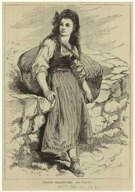 A French peasant girl, 1600s 17th Century Fashion Peasant, 17th Century Fashion Women, 18th Century Peasant, Peasant Clothing, 17th Century Fashion, French Outfit, Historical Painting, Century Clothing, French Revolution