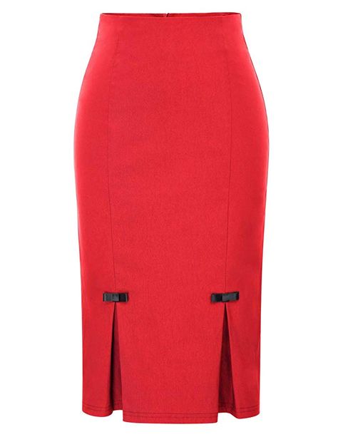 High Waist Pencil Skirt, Outfit Elegantes, Skirt Styles, Bodycon Pencil Skirt, High Waisted Pencil Skirt, Work Skirts, Womens Pencil Skirts, Elegant Skirt, Stunning Outfits