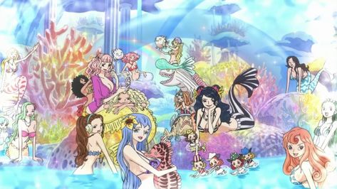 Merfolk - The One Piece Wiki - Manga, Anime, Pirates, Marines ... Mermaid Anime, Mermaid Island, Big Mom Pirates, Mermaid Man, Anime Mermaid, Mermaid Cove, Monster Musume, Mermaids And Mermen, Fish Man