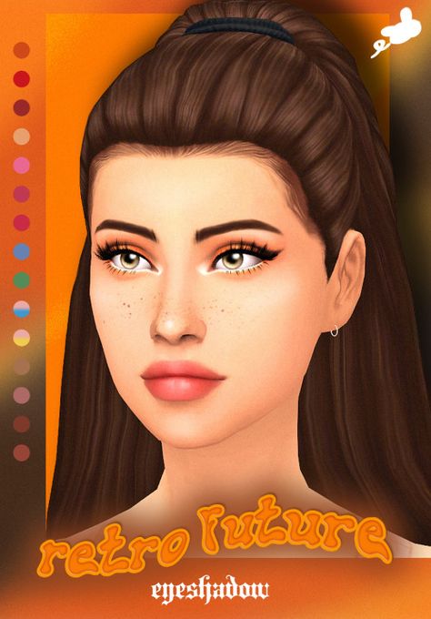 Fantayzia Maxis Match Sims Makeup, Sims Accessories, Ts4 Mods, Cc Shopping, Simulator Games, Sims Inspiration, Cc Hair, Makeup Cc, Retro Future