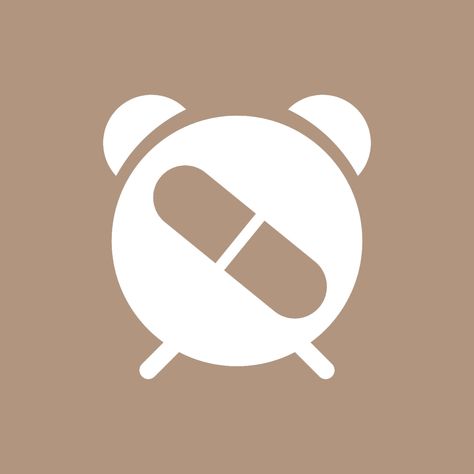 Pill Reminder App, Ios14 Icons, Pill Reminder, Cream Aesthetic, App Icon, Ios, Quick Saves