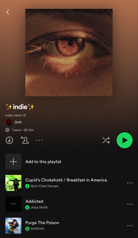 indie songs spotify playlist Spotify Playlist Indie, Indie Songs Playlists, Indie Playlist, Indie Songs, Songs Spotify, Spotify Playlists, Spotify Playlist, Music Playlist, Songs