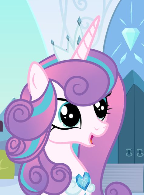 My little pony Princess flurry heart Princess Flurry Heart, Flurry Heart, My Little Pony Poster, My Little Pony Princess, My Lil Pony, Mlp Fan Art, My Little Pony Comic, Girly Drawings, My Little Pony Drawing