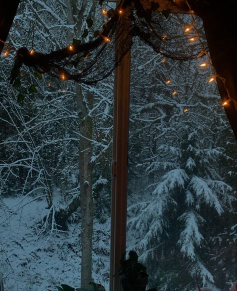 Spooky Christmas Aesthetic, Winter Solstice Aesthetic, Carol Core, Pretty Snow, Winter Angel, December Nights, Spooky Christmas, Christmas Mystery, Lily Garden