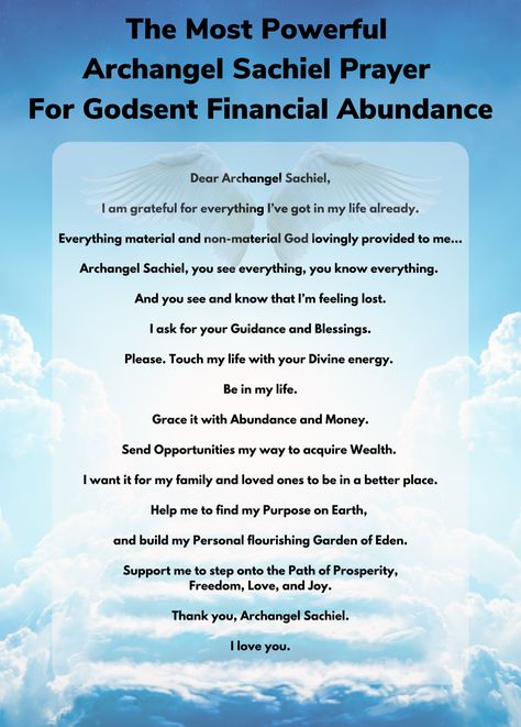 Prayer For Finances, Angels Bible, Angel Meditation, Money Prayer, Archangel Prayers, Deliverance Prayers, Heaven Quotes, Spiritual Journals, Angel Prayers