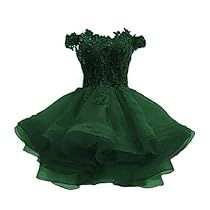 Sweet Sixteen Dresses Short Green, Emerald Dresses Short, Fluffy Green Dress, Forest Green Short Dresses, Emerald Green Short Puffy Dress, Emerald Green Prom Dress Short, Green Dama Dresses, Sweet Sixteen Dresses Short, Green Short Prom Dress