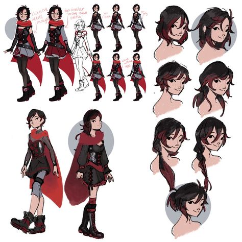 Low Side Ponytail, Rwby Oc, Rwby Bumblebee, Red Like Roses, Rwby Characters, Long Hair Ponytail, Rwby Comic, Team Rwby, Rwby Fanart