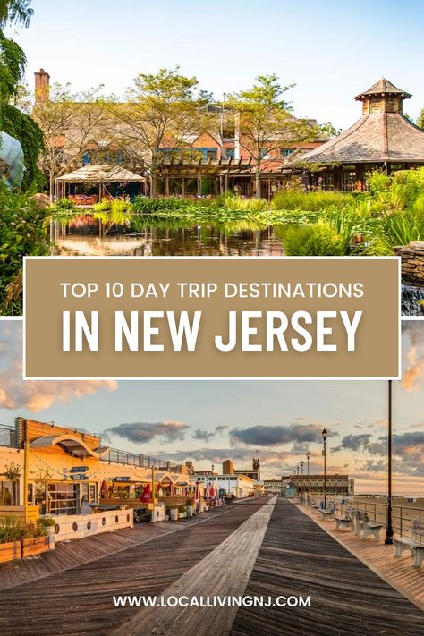 Top 10 Day Trips in New Jersey Only Locals Know About Winter In New Jersey, New Jersey Shore, Jersey Day, Asbury Park, Family Friendly Activities, Cape May, Jersey Shore, Ocean City, American Dream