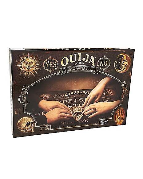 Deluxe Ouija Board Game - Hasbro - Spirithalloween.com Curse Word Coloring Book, Clue Board Game, Witch Board, Words Coloring Book, Spencers Gifts, Charitable Giving, Games And Activities, Ouija Board, Birthday Wishlist