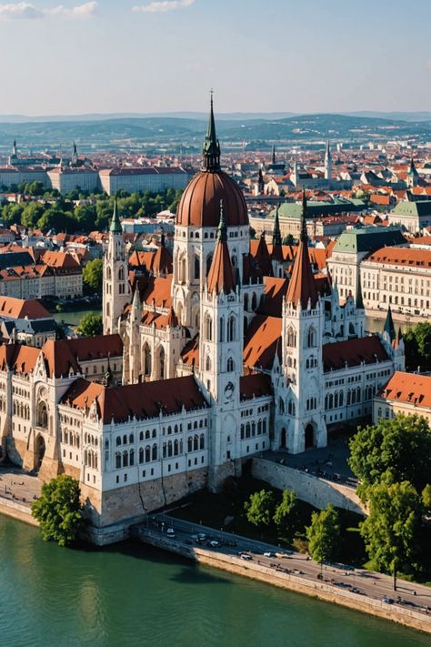 Uncover Hidden Gems in Hungary That Most Tourists Miss! Lake Balaton Hungary, Lake Balaton, Luxury Architecture, Cities Of The World, Hungary Travel, Buda Castle, Luxury Travel Destinations, Beautiful Cities, Baroque Architecture