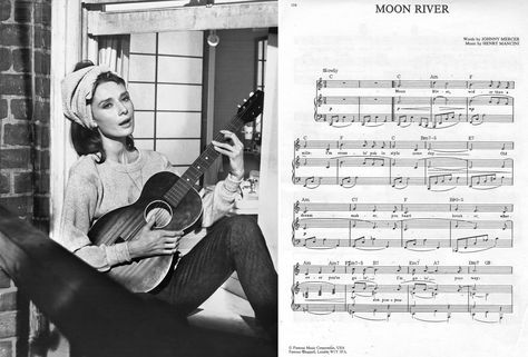 The Story Behind "Moon River" From "Breakfast at Tiffany's" Is Fascinating - TownandCountrymag.com River Song Outfit, River Song Timeline, Dr Who River Song, River Song Quotes, River Song Costume, River Song Cosplay, The Husbands Of River Song, Song Tattoos, Song Memes