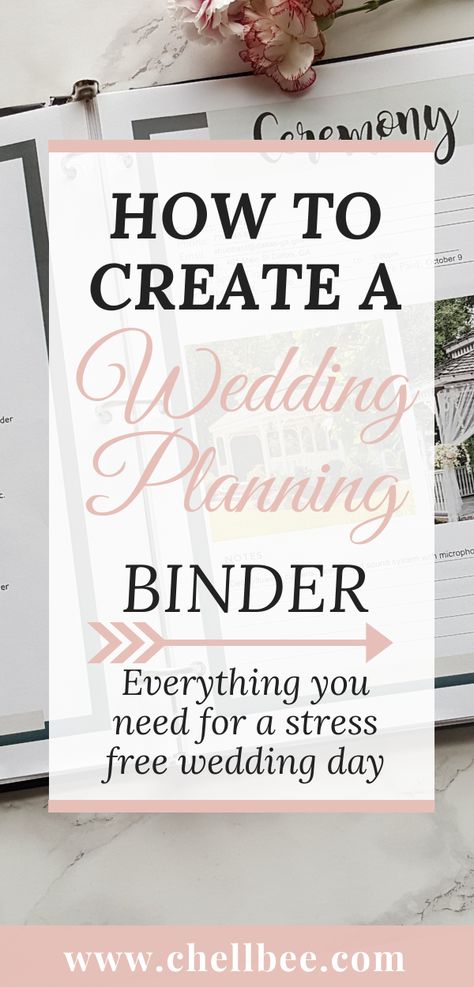 Wedding Planner Binder | Learn the must have components for a stress free wedding planning experience. These tips are perfect for brides to be with no experience planning events. Wedding Planner book | Diy wedding planner binder | wedding guest list printable | #bride #printable #wedding Bride To Be Planner, Wedding Planner Printables Binder, Wedding Plan Binder, How To Make A Wedding Planning Binder, Wedding Planning Binder Ideas, Wedding Planning Book Planners, Wedding Planning Book Ideas, How To Make A Wedding Planner, Wedding Binder Organization Printables