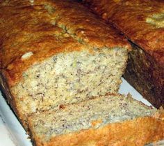 Light Banana Bread, Fluffy Banana Bread, Fluffy Recipe, Bread Sweet, Fluffy Light, Banana Nut Bread, Ripe Bananas, Banana Recipes, Banana Bread Recipes