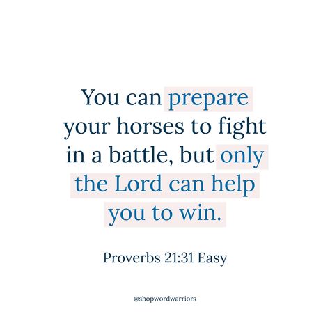 ✨Verse of the Week: Proverbs 21:31 Something that transformed how I read the Bible was when I started looking at the different versions of the Bible to gain a deeper understanding of what the scripture was actually saying. We have to know how to use the weapons we’ve been given to be true warriors! Holding on to this gem as we enter a new week. I pray it gives your strength to do your part while also gives you peace to let go and trust God to do His. 🫶🏻Much love, Kate 🏹 Proverbs 21 31, Verse Of The Week, Proverbs 21, Read The Bible, Bible Versions, I Pray, New Week, Let Go, Trust God