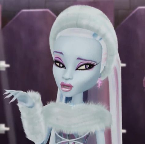 Monster High Abbey, Monster H, Abbey Bominable, Monster High Pictures, Moster High, Anime Monsters, Wooly Mammoth, Monster High Art, Monster High Characters