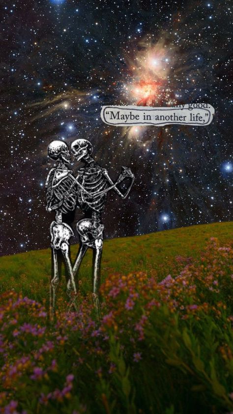 Ephemeral Aesthetic, Skeleton Artwork, Skeleton Love, Emotional Photos, Maybe In Another Life, Skeleton Art, Fall Halloween Decor, Ethereal Art, Facebook Cover Photos