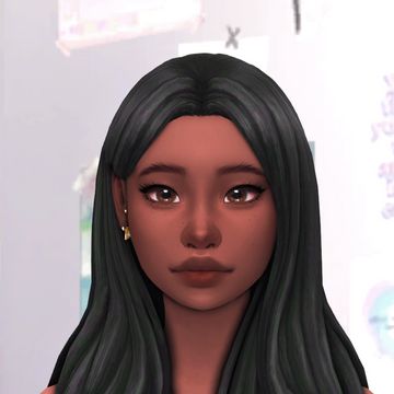 Afro Hairstyles Women, Sims 4 Curly Hair, Sims 4 Content, 2000s Hairstyles, Oscar Hairstyles, Afro Ponytail, Slick Ponytail, Short Afro Hairstyles, Black Wavy Hair