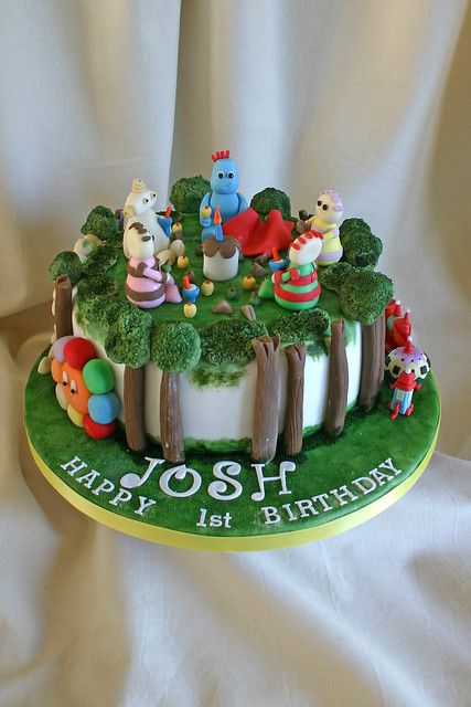 Iggle Piggle, Night Garden, Just Cakes, Cake Designs, Birthday Parties, Birthday Cake, Favorite Recipes, Birthday Party, Baking