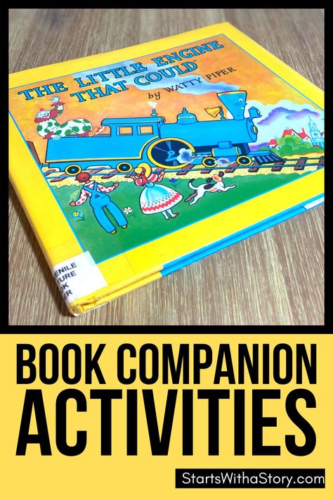 The Little Engine That Could by Watty Piper is part of Clutter-Free Classroom’s Starts With a Story collection, which is a library of printable and digital resources for students in 1st, 2nd or 3rd grade. This picture book is great for teaching the concepts: resiliency, positive self-talk, sequencing, character analysis and main idea. Your elementary students will love this read aloud and related activities, worksheets and lesson ideas that are in the book companion. Scoop them up here! The Little Engine That Could, Social Emotional Learning Lessons, Clutter Free Classroom, Read Aloud Activities, Writing Lesson Plans, Interactive Read Aloud, Guided Reading Levels, Reading Comprehension Questions, Reading Comprehension Strategies