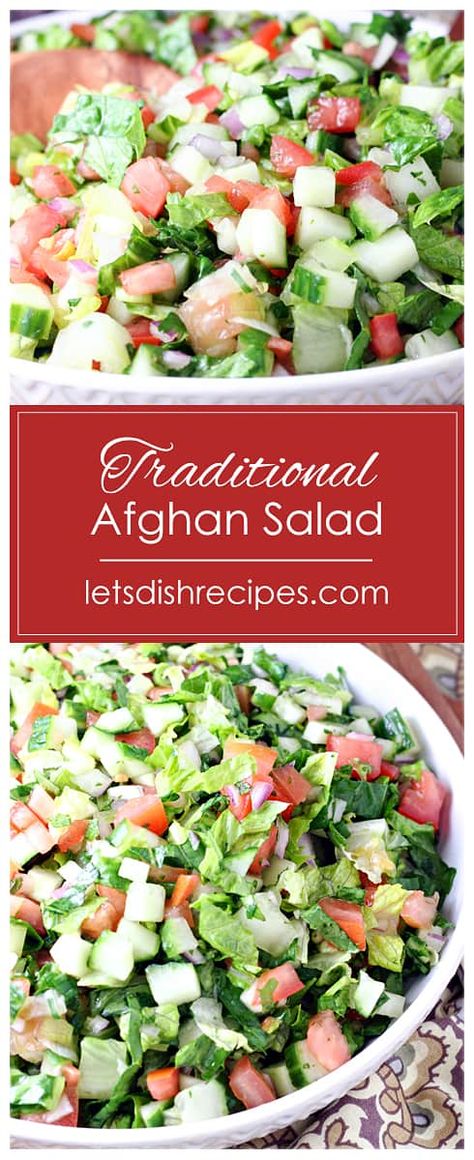 Afghan Recipes Afghanistan, Afghan Potatoes Recipe, Afghan Food Recipes Afghanistan, Afghan Vegetables, Afgan Food Recipe, Afghanistan Food Recipes, International Salad Recipes, Afghani Food Recipes, Afghan Salad