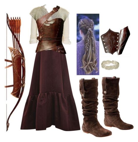 Medieval Outfit Women, Narnia Outfits, Narnia Dresses, Narnia Costumes, Gaun Abad Pertengahan, Celtic Clothing, Warrior Outfit, Character Inspired Outfits, Disney Inspired Outfits