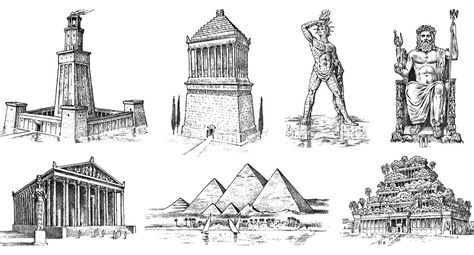 Every schoolchild knows the 7 Wonders of the Ancient World, but are they worth seeing. Unfortunately, the answer seems to be no. Temple Of Artemis At Ephesus, Lighthouse Of Alexandria, Mausoleum At Halicarnassus, Colossus Of Rhodes, Hanging Gardens Of Babylon, Temple Of Artemis, Pyramid Of Giza, Ancient History Archaeology, Classical Greece