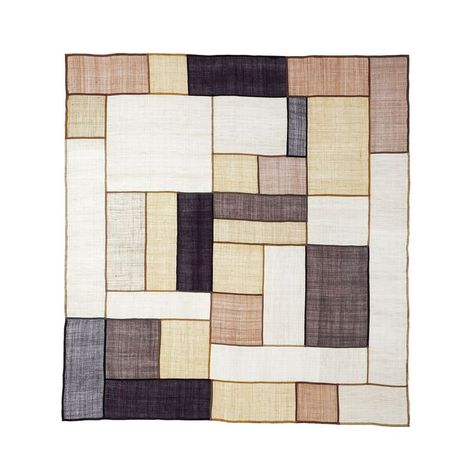 Korean Decor, Korean Patchwork, Recycled Decor, Patchwork Diy, Earth Tone Wall Art, Modern Baby Quilt, Diy Textiles, Crochet Teddy Bear Pattern, Fiber Art Quilts