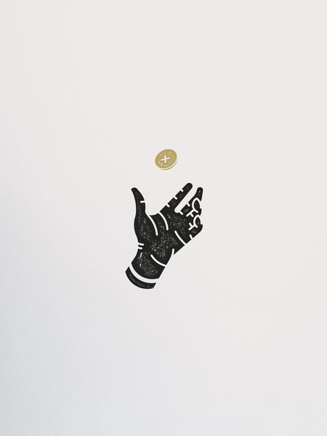 Goat Logo, Coin Logo, Handmade Logo, Silver Eagle, Hand Logo, Flash Art, Gold Coin, Minimalist Tattoo, Hand Illustration