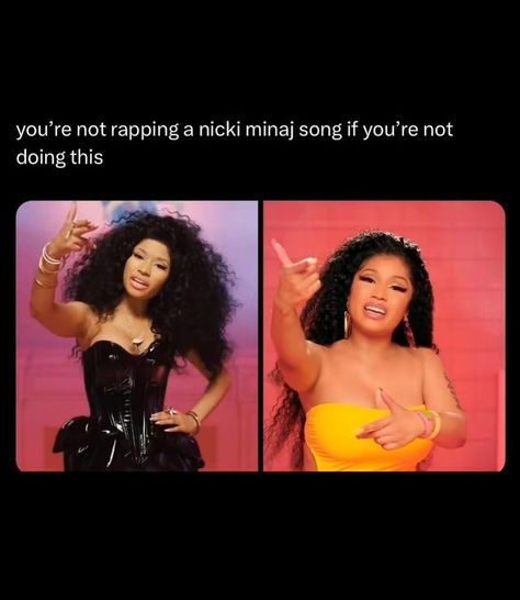 Follow @afroaira 🎀 #afroaira Aesthetic Nicki Minaj, Pretty Black Women, Best Pictures Of Nicki Minaj, Tumblr Nicki Minaj, Black Barbies Nicki Minaj, Nicki Minaj Quotes, Black Jokes, Psychology Fun Facts, Nicki Minaj Funny Memes