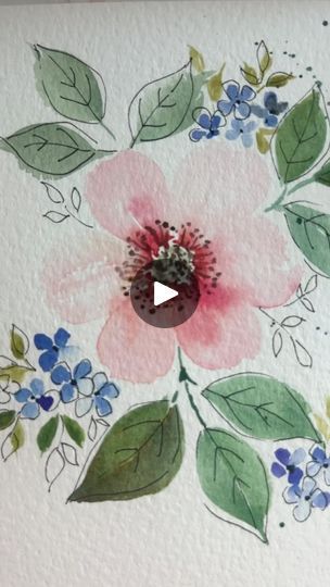 11K views · 2K reactions | My favorite way to paint a flower
Watercolors and Sigma micron pen 02 @sakuraofamerica 

 #reels #reelsinstagram #reelsvideo #reel #loosewatercolorpainting #sakurawatercolor #sakurawatercolors #sigmamicronpen 
#watercolortutorial #artistsoninstagram #artinspiration 
 #watercolorartist #loosewatercolors #loosewatercolorpainting #botanicalart #botanicalpainting #watercolorart #artist #painting #loosepainting #loosepaintingstyle #howtopaint 
#howtopaintflowers | Seema | RUBII · Manifest Paint A Flower, Water Colouring, Watercolor Videos, Loose Watercolor Paintings, Micron Pen, Watercolor Video, Watercolor Tutorials, Colour Painting, Watercolor Ideas