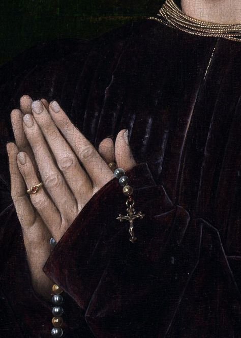 Philippe de Croy, Seigneur of Sempy (detail) by Rogier van der Weyden, 1399- 1464. Robert Campin, Rogier Van Der Weyden, Hans Holbein, Jan Van Eyck, Art Sacre, Hieronymus Bosch, Albrecht Durer, Catholic Art, Classical Art