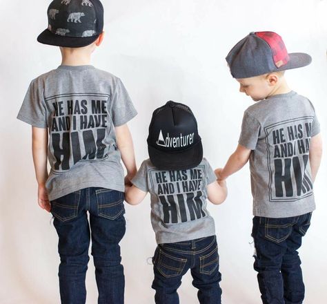 Three Brothers Photo Shoot, Brothers Photo Shoot, Cousins Best Friends, Brothers Photo, Sibling Shirts, Two Boys, Three Brothers, Grey Tee, Significant Other