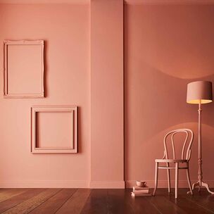 Peach Paint, Coral Walls, Coral Wallpaper, Eggshell Paint, Graham Brown, Loft Bedroom, Interior Wall Paint, Eco Friendly Paint, Graham & Brown