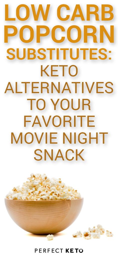 The ultimate guide to the best popcorn substitutes you can use as alternatives when creating the perfect salty snack. | #keto #KetoLifestyle #WeightLoss #FatLoss #Health #Healthy #HealthyLiving #HealthyLifestyle Low Carb Popcorn, Keto Carbs, Cucumber Diet, Best Popcorn, Movie Night Snacks, Baking Powder Uses, Low Carb Plan, Low Carb Diets, Perfect Keto