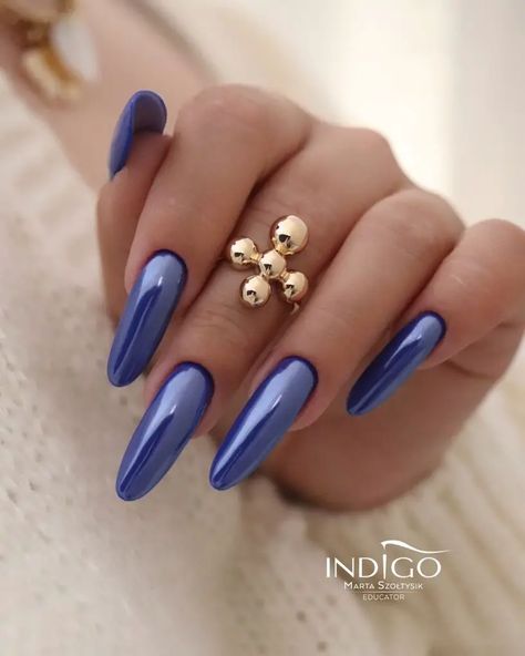 Save this pin for captivating purple nail designs perfect for winter evenings! Elevate your style with Midnight Majesty shades and nail art. #PurpleNails #WinterFashion #NailArtInspo Elegant Purple Nails, Nails For Winter, Blue Stiletto Nails, Purple Chrome Nails, Stiletto Shaped Nails, Red Stiletto Nails, Blue Chrome Nails, Oval Shaped Nails, Plum Nails