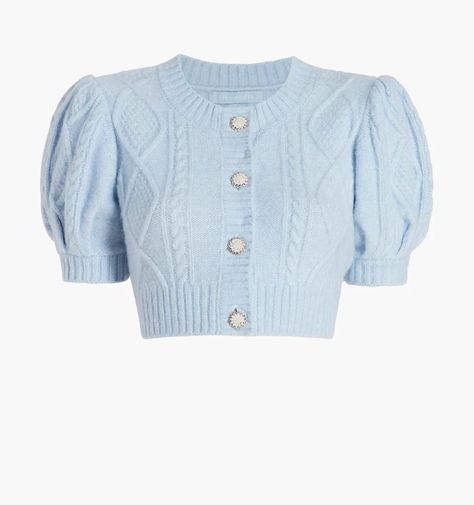 Hill House Home Nap Dress Collection Winter 2022 | POPSUGAR Fashion Hill House Home, Nap Dress, Powder Blue Color, Victorian Romance, Blue Hill, Popsugar Fashion, Hill House, House On A Hill, Light Blue Sweater