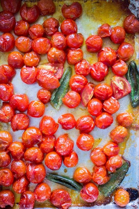 Oven Roasted Cherry Tomato Sauce With A Kick_1