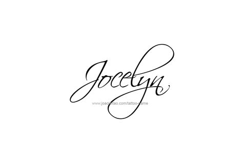 Tattoo Design Name Jocelyn Jocelyn Name Tattoo, Josh Name Tattoo, Joyce Tattoo Name, Joey Name Tattoo, Jayden Tattoo Names Design, Tatto Name, Hahaha Joker, Name Drawings, Signature Ideas