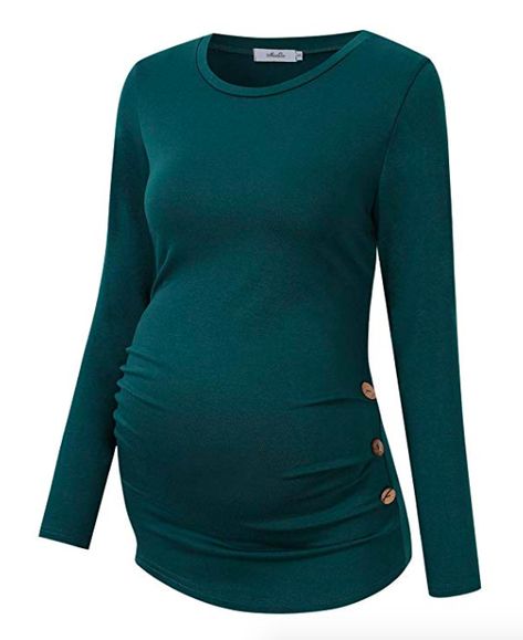 Maternity Tunic, Maternity Shirt, Trendy Maternity, Maternity Shorts, Pregnancy Tshirts, Maternity Gowns, Pregnancy Outfits, Pregnancy Shirts, Maternity Tops