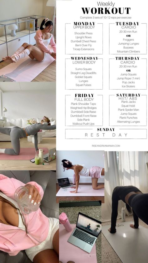 Home workout 🏋️‍♀️🎀🧘🏾‍♀️#inspo Home Workout Motivation Wallpaper, Fitness At Home Aesthetic, At Home Workout Aesthetic, Clean Girl Workout, Workout Plan Pilates, Home Workout Aesthetic, Yoga Aesthetics, Wellness Era, Pilates Aesthetic