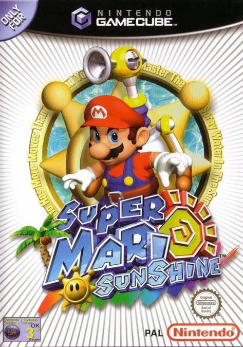 Mario Party Games, Super Mario Sunshine, Gamecube Games, Nintendo Classic, Switch Nintendo, Nintendo Gamecube, Wii Games, Nintendo Game, Video Gamer