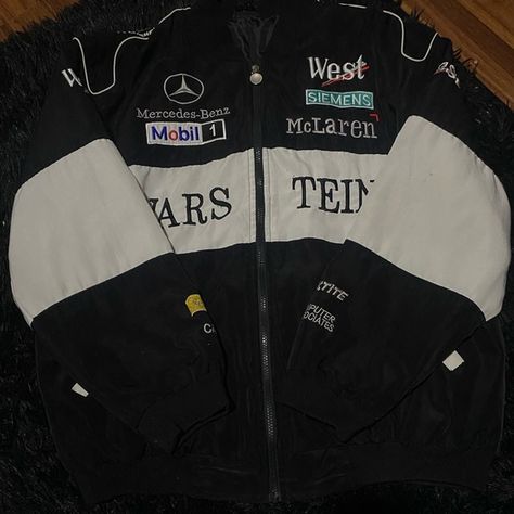 Mercedes Benz War Steiner F1
Racing Jacket Mercedes Jacket, F1 Racing Jacket, Mercedes Benz Mclaren, F1 Merch, Watch F1, Racing Jacket, F1 Racing, Men's Coats And Jackets, Mens Coats