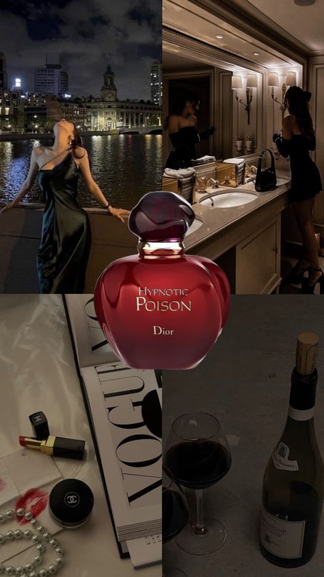 #beauty #fragrance #perfume #dior #darkfeminine #hypnoticpoison #chanel #vogue #redlipstick Dior Poison Perfume Aesthetic, Dior Poison Aesthetic, Hypnotic Poison Dior Aesthetic, Dark Feminine Perfume, Dior Poison Perfume, Tuberose Perfume, Hypnotic Poison Dior, Fragrance Aesthetic, Poison Perfume