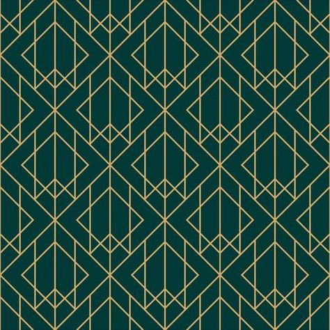 Emerald Green Pattern Wallpaper, Green And Gold Branding, Gems Background, Art Deco Color Palette, Emerald Green Wallpaper, Art Deco Mood Board, Modern Floor Lamp Design, Art Deco Vector, Gold Art Deco Pattern