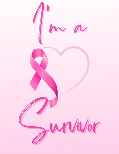 Breastcancerawareness Quotes, Write Down Your Goals, I Am A Survivor, Medical Svg, Doctor Logos, Pink Ribbon Awareness, Survivor Quotes, Im A Survivor, Pink October